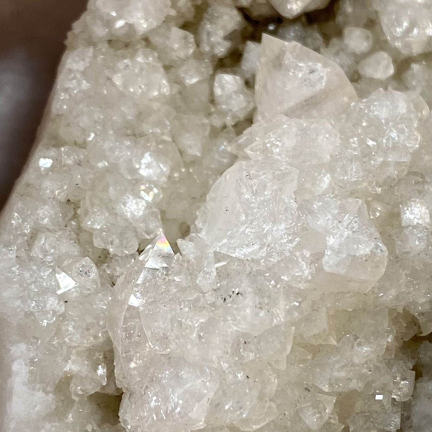 Sparkly Apophyllite Cluster