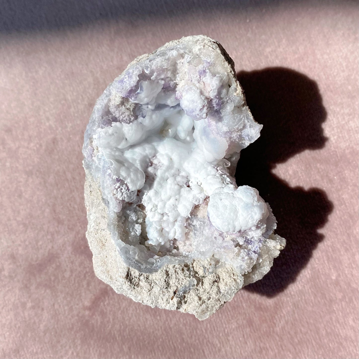 Spirit Flower Geode Specimen 4