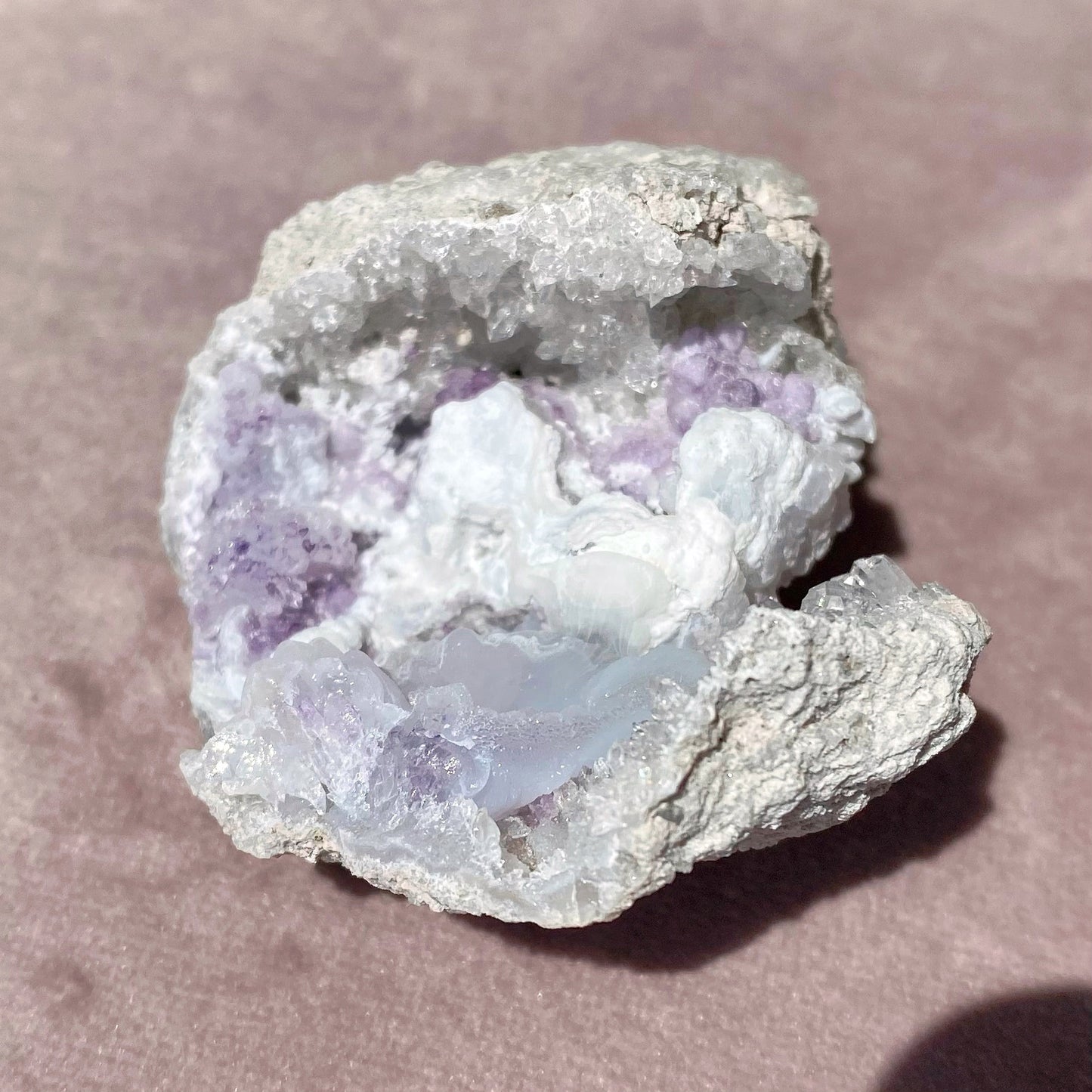 Spirit Flower Geode Specimen 6