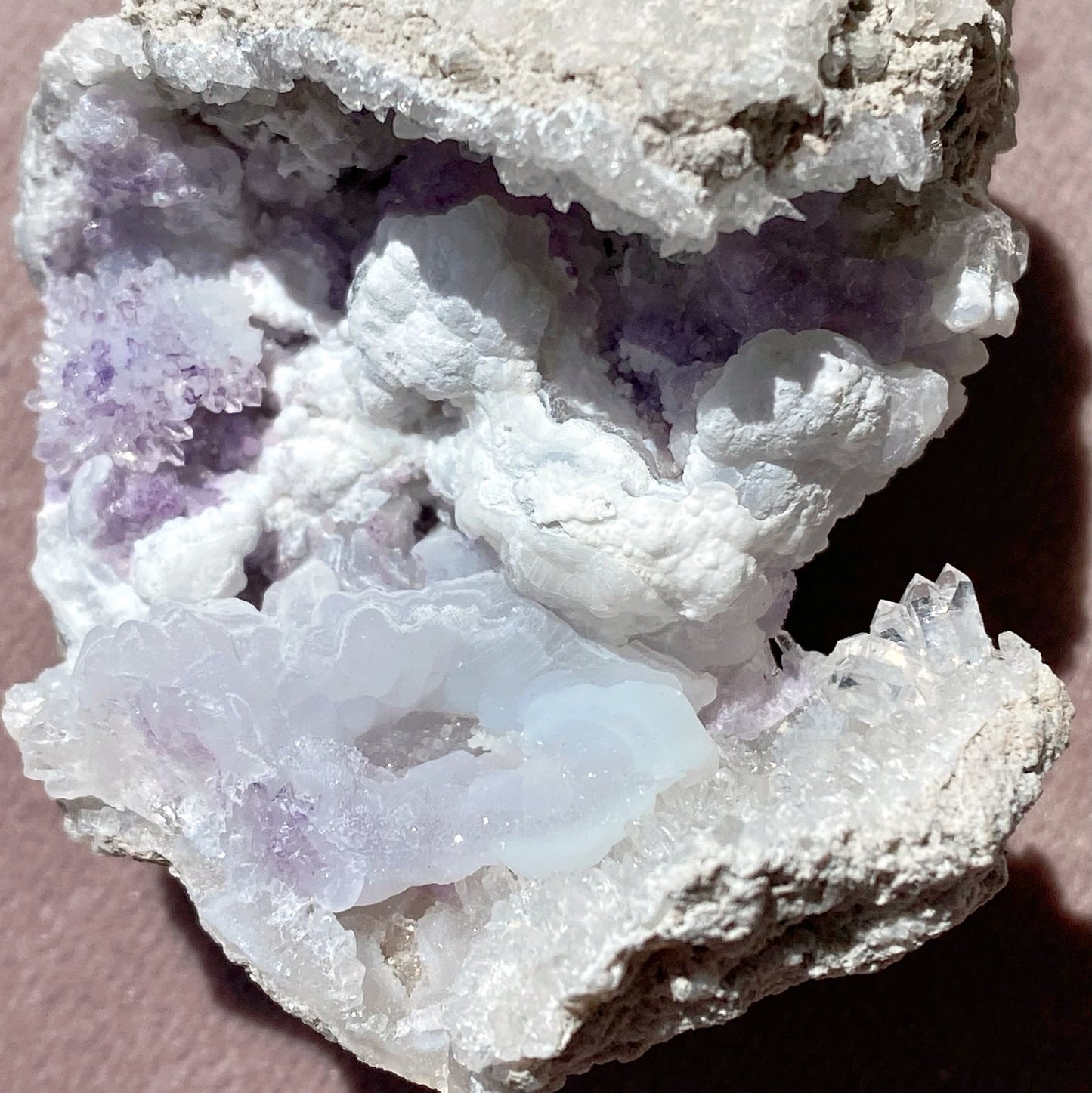 Spirit Flower Geode Specimen 6