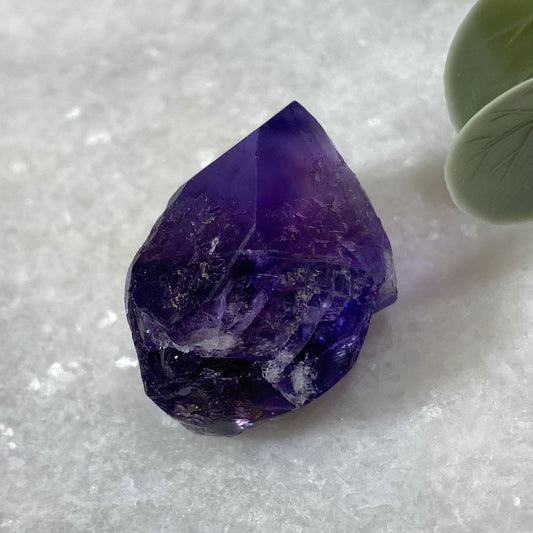 Deep Purple & Blue Octahedral Fluorite New Find