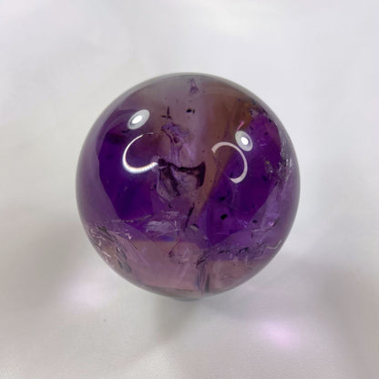 AAA Ametrine Amethyst Sphere with Trapiche-like Zoning