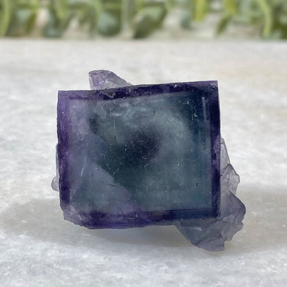 Vibrant Purple & Blue Cubic Fluorite